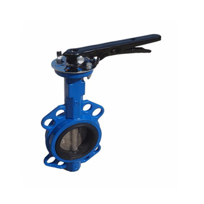 Handle wafer soft seal butterfly valve