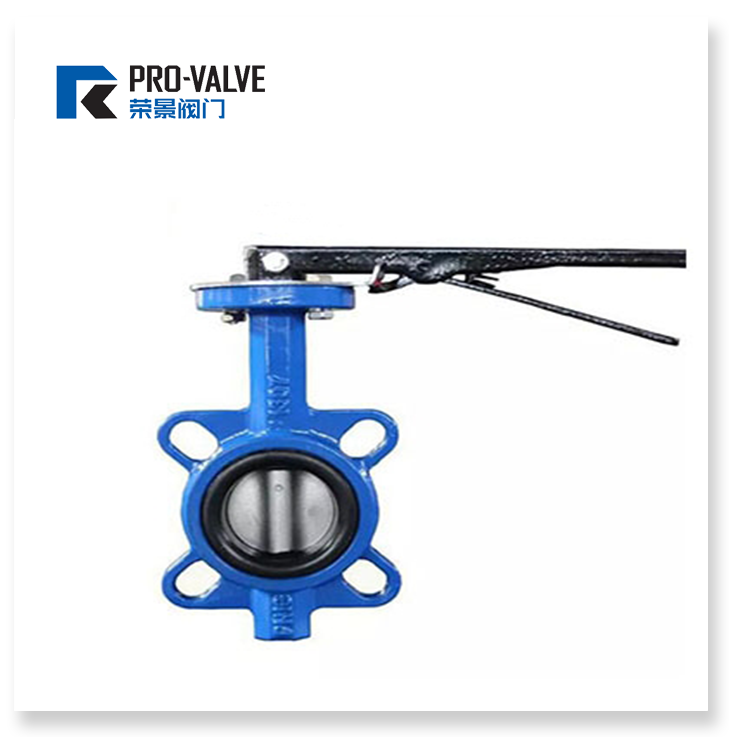 Wafer type butterfly valve