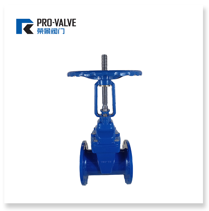 Z41X Rising stem resilient seated gate valve